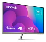 Viewsonic VX3276-4K-MHD-2 pantalla para PC 81,3 cm (32") 3840 x 2160 Pixeles 4K Ultra HD LCD Negro, Plata