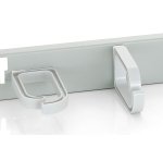 Equip 19" Rack Mount Cable Management Panel, Light Grey (RAL 7035)