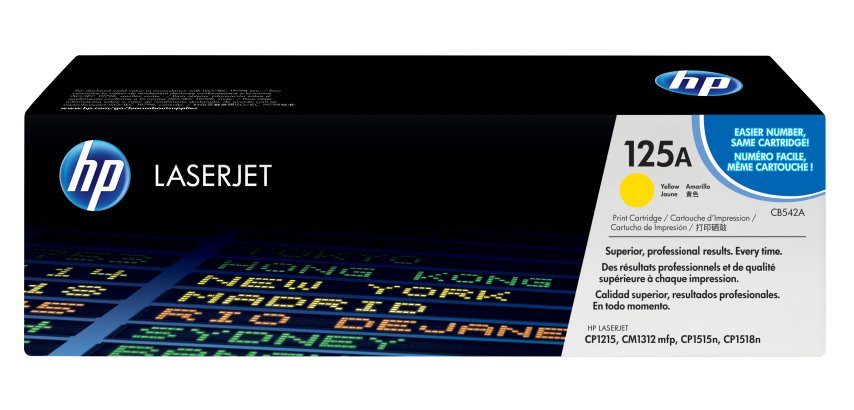 HP 125A toner LaserJet jaune authentique