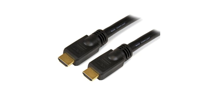 StarTech.com Câble HDMI haute vitesse de 15 m - 4K 30 - HDMI vers HDMI - M/M - Noir - Plaqués or - câble HDMI - 15 m