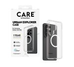 PanzerGlass CARE™ by ® Urban Explorer Case Transparent mit Weiß Qi Samsung Galaxy S26 Ultra Schutzhülle für Mobiltelefone Hülle