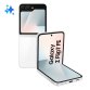Samsung Galaxy Z Flip7 FE Smartphone AI, RAM 8GB, 256GB, Display 3,4" Super AMOLED/6,7" Dynamic AMOLED 2X, Fotocamera 50MP, White