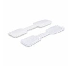 StarTech.com Étiquette pour Câble de 9 cm, Paquet de 100, Blanches, Étiquette de Repérage pour Câble avec Crochets, Étiquettes de Cordon Inscriptibles pour Gestion des Câbles, Étiquettes d'Identification de Câbles