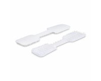 StarTech.com Étiquette pour Câble de 9 cm, Paquet de 100, Blanches, Étiquette de Repérage pour Câble avec Crochets, Étiquettes de Cordon Inscriptibles pour Gestion des Câbles, Étiquettes d'Identification de Câbles