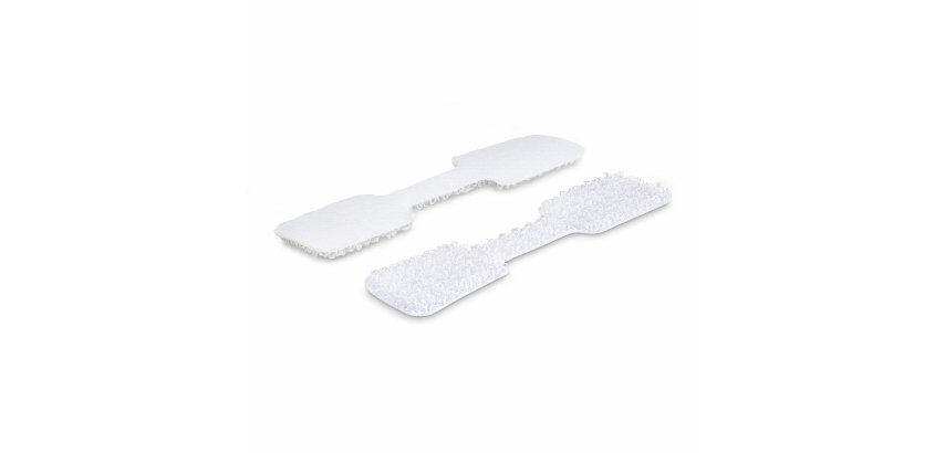 StarTech.com Kabelkennzeichnung 9 cm, Packung mit 100, Weiß, Markierungsetikett für Kabel mit Haken, Beschreibbare Kabelanhänger für Kabelmanagement, Kabelidentifizierungsetiketten