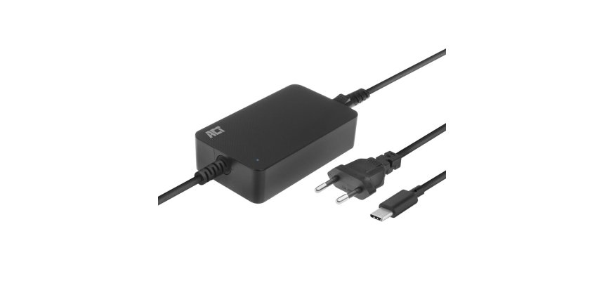 ACT AC2005 adaptateur de puissance & onduleur Intérieure 65 W Noir