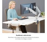 Fellowes Eppa 9683301 support d'écran plat pour bureau 101,6 cm (40") Argent
