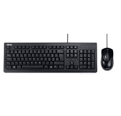 Pack Teclado + Ratón USB Negro ASUS U2000