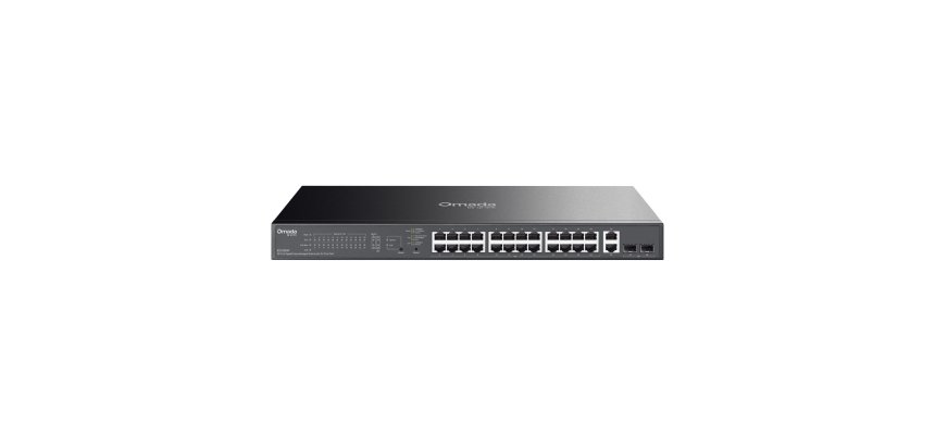 TP-Link ES228GP commutateur réseau Géré L2 Gigabit Ethernet (10/100/1000) Connexion Ethernet, supportant l'alimentation via ce port (PoE) Noir