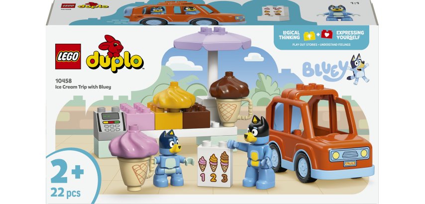 LEGO DUPLO Ice Cream Trip with Bluey