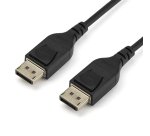 StarTech.com 2m Gecertificeerde VESA DisplayPort 1.4 Kabel, 8K 60Hz HBR3 HDR, Super UHD DisplayPort naar DisplayPort Monitor Kabel, Ultra HD 4K 120Hz DP 1.4 Dunne Video Kabel M/M Connector