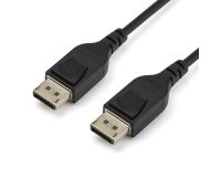 StarTech.com 6ft (2m) VESA Certified DisplayPort 1.4 Cable - 8K 60Hz HBR3 HDR - UHD DisplayPort to DisplayPort Monitor Cord - Ultra HD 4K 120Hz DP 1.4 Slim Video Cable M/M DP Connector