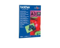 Papier photo brillant Brother A3 260 g - 20 feuilles