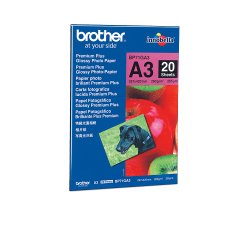 Papier photo brillant Brother A3 260 g - 20 feuilles