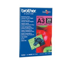 Papier photo brillant Brother A3 260 g - 20 feuilles