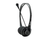 Equip Chat Headset Auriculares Alámbrico Diadema Llamadas/Música Negro