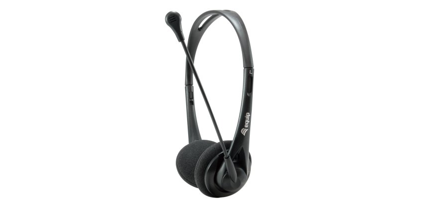 Equip Chat Headset Wired Head-band Calls/Music Black