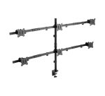 Equip Soporte articulado de sobremesa para 6 monitores de 17"-32