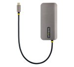 StarTech.com USB C Multiport Adapter, 4K 60Hz HDMI Anschluss, 5Gbit/s USB-A Hub, USB C auf HDMI,  100W PD, GbE, SD/MicroSD, 30cm Kabel, Reiseadapter, Thunderbolt 3 Dockingstation (115B-USBC-MULTIPORT) - Dockingstation - USB-C / Thunderbolt 3 / Thunderbolt 4 - HDMI - GigE