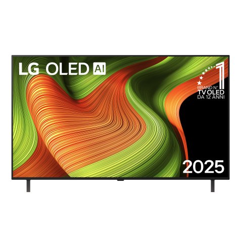 LG OLED AI OLED55B56LA TV Serie B5 55'' 4K, a8 Gen2, Dolby Vision, 20W, 4 HDMI con VRR 120Hz, G-Sync, Smart TV WebOS 25