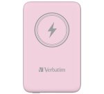 Verbatim Charge 'n' Go Lithium Polymère (LiPo) 10000 mAh Recharge sans fil Rose