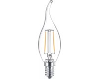 Philips Lampadina candela trasparente a filamento 25 W BA35 E14
