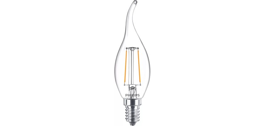 Philips Filament Candle Clear 25W Filament BA35 E14