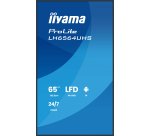 iiyama LH6564UHS-B1AG Écran d'affichage dynamique Écran plat de signalisation numérique 165,1 cm (65") Wifi 500 cd/m² 4K Ultra HD Noir Intégré dans le processeur Android 24/7