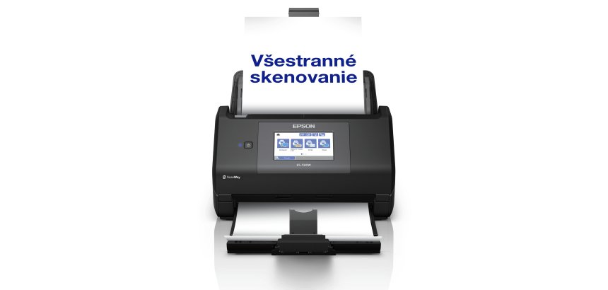 Epson WorkForce ES-590W Alimentation feuille à feuille de scanner 600 x 600 DPI A4 Noir