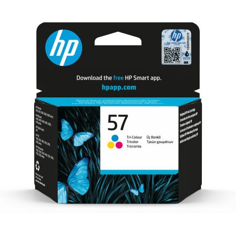 HP 57 cartouche d'encre trois couleurs authentique