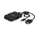 StarTech.com Adaptateur crash cart pour PC portable avec boîtier durable - Console KVM USB avec transfert de fichier et acquisition vidéo