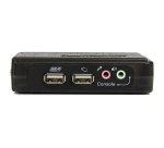 StarTech.com Kit commutateur KVM USB VGA à 2 ports avec audio et câbles - Switch KVM - Noir