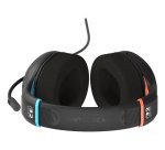 Turtle Beach Airlite Fit Charcoal Black Wired Gaming Headset Officially Licensed for Nintendo Switch 2 and Nintendo Switch, and Nintendo Switch OLED – Flip-to-Mute Mic, Over-Ear Premium Comfort