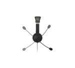 Kensington Auriculares USB-A clásicos con micrófono y control de volumen