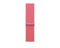 Apple MHYW4ZM/A accessoire intelligent à porter sur soi Bande Rouge Polyester recyclé, Nylon recyclé, Recycled spandex