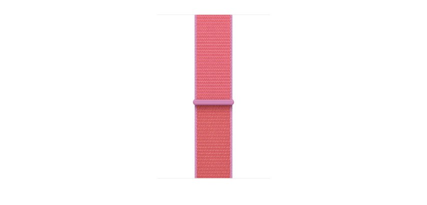 Apple MHYW4ZM/A accessoire intelligent à porter sur soi Bande Rouge Polyester recyclé, Nylon recyclé, Recycled spandex
