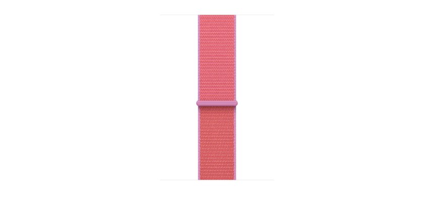 Apple MHYW4ZM/A accessoire intelligent à porter sur soi Bande Rouge Polyester recyclé, Nylon recyclé, Recycled spandex