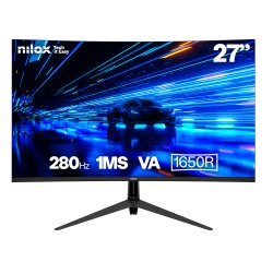 Nilox NXM27CV28001 computer monitor 68.6 cm (27") 1920 x 1080 pixels Full HD LED Black