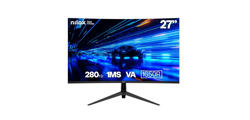 Nilox NXM27CV28001 computer monitor 68.6 cm (27") 1920 x 1080 pixels Full HD LED Black