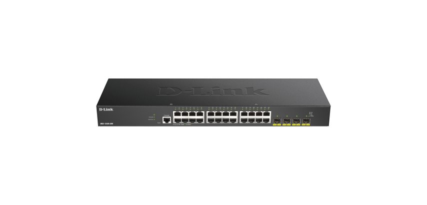 D-Link DGS-1250-28X Géré L3 Gigabit Ethernet (10/100/1000) Noir