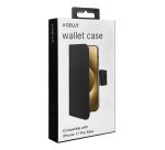 Celly WALLY mobile phone case 17.5 cm (6.9") Wallet case Black