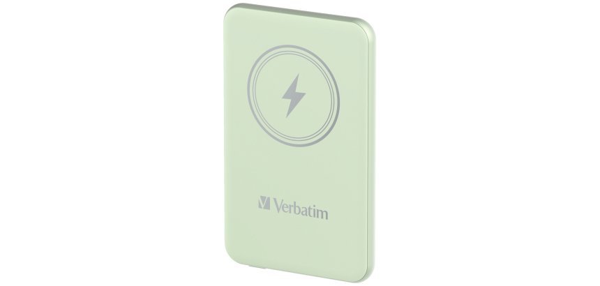 Verbatim Charge 'n' Go Lithium Polymère (LiPo) 5000 mAh Recharge sans fil Vert