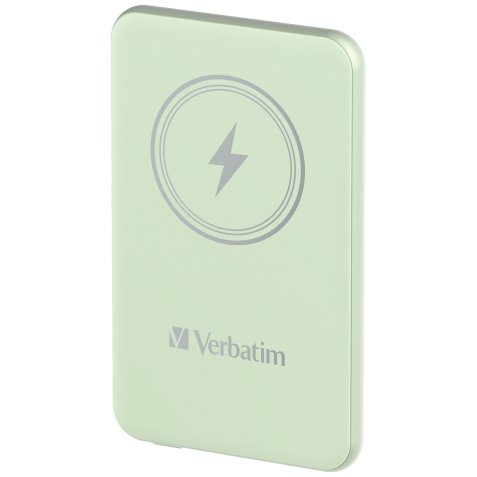 Verbatim Charge 'n' Go Lithium Polymère (LiPo) 5000 mAh Recharge sans fil Vert