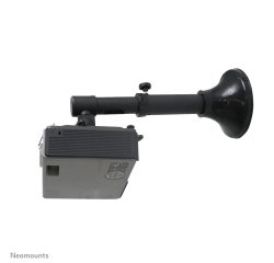 Soporte de pared Beamer, Pared, 12 kg, Negro, 360°, 0 - 90°, 37 cm