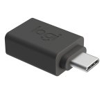 Logitech 956-000005 changeur de genre de câble USB C USB A Graphite