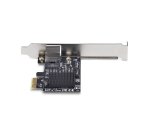 StarTech.com Carte Réseau PCIe Gigabit 5G à 1 Port, Carte LAN PCI Express 5G/2,5G/1G/100M/10M, Realtek RTL8126, Windows et Linux, Conforme TAA