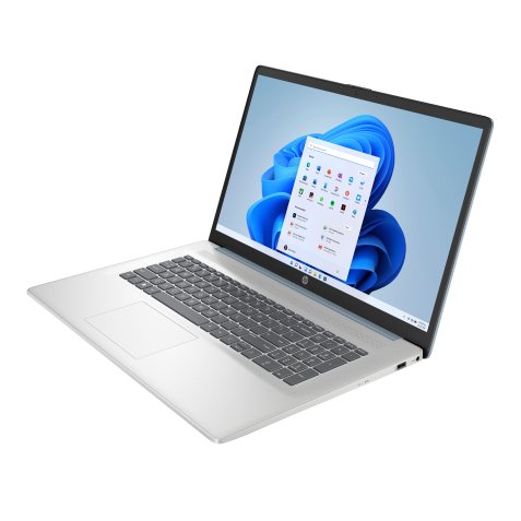 HP 17-cp2002nf AMD Ryzen™ 5 7520U Ordinateur portable 43,9 cm (17.3") Full HD 16 Go DDR4-SDRAM 1 To SSD Wi-Fi 6 (802.11ax) Windows 11 Home Argent