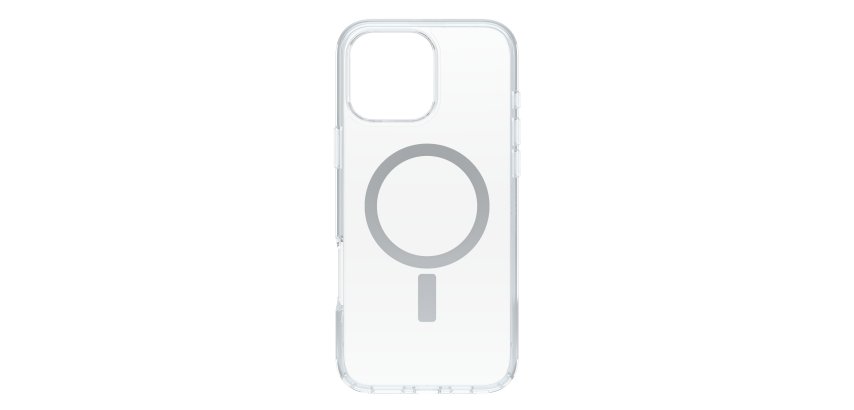 OtterBox Symmetry Series Clear para MagSafe para Apple iPhone 16 Pro Max, Transparente