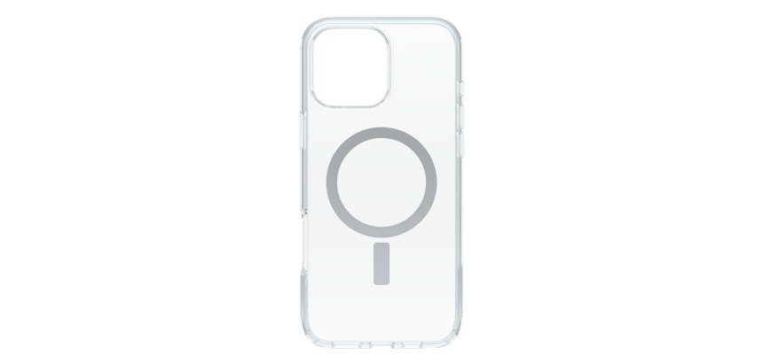 OtterBox Symmetry Series Clear para MagSafe para Apple iPhone 16 Pro Max, Transparente