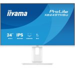 iiyama ProLite XB2497HSU-W1 écran plat de PC 60,5 cm (23.8") 1920 x 1080 pixels Full HD LED Blanc